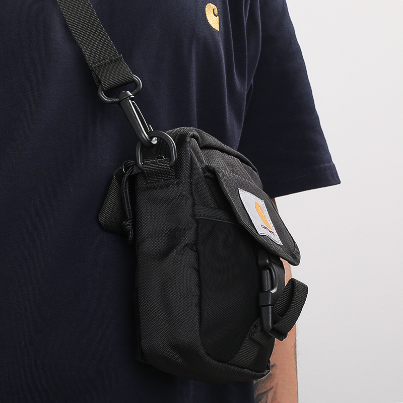  черная сумка Carhartt WIP Delta Shoulder Pouch I028153-black - цена, описание, фото 1
